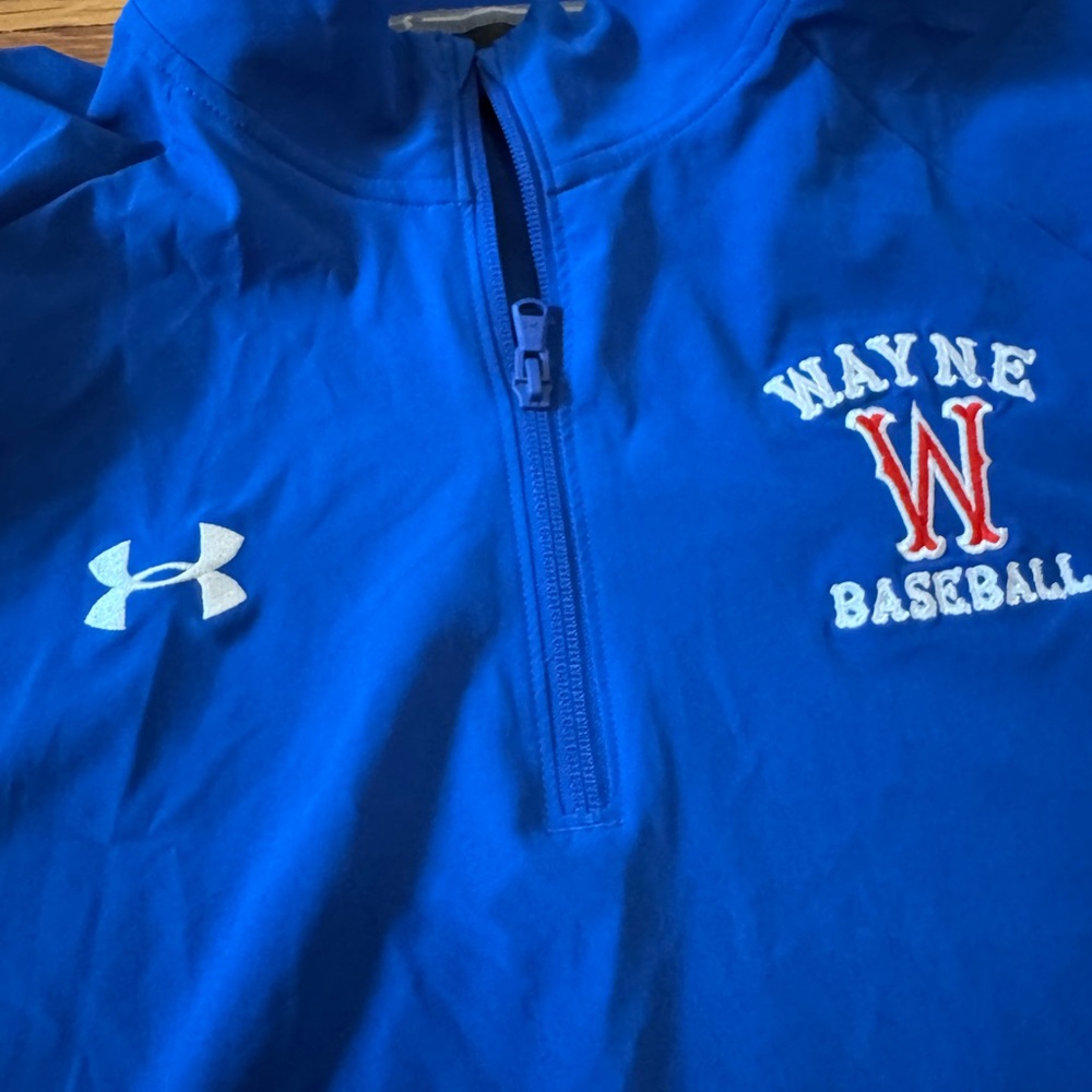 Under Armour Blue Wayne Baseball jacket - Picture 2 of 5